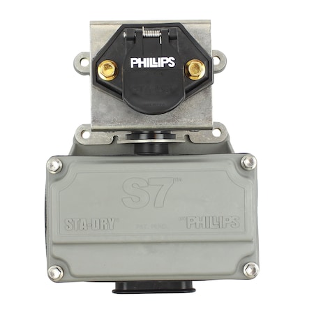 Phillips Nose Box, Wire Management System, Trailer, Sta-Dry S7, W/ 20A Circuit Breakers 16-9520
